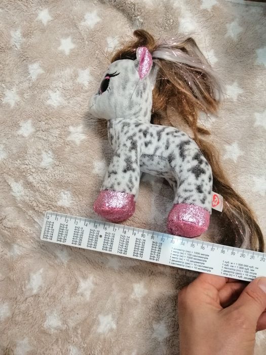 Лошадка пони литл pony глазастик TY