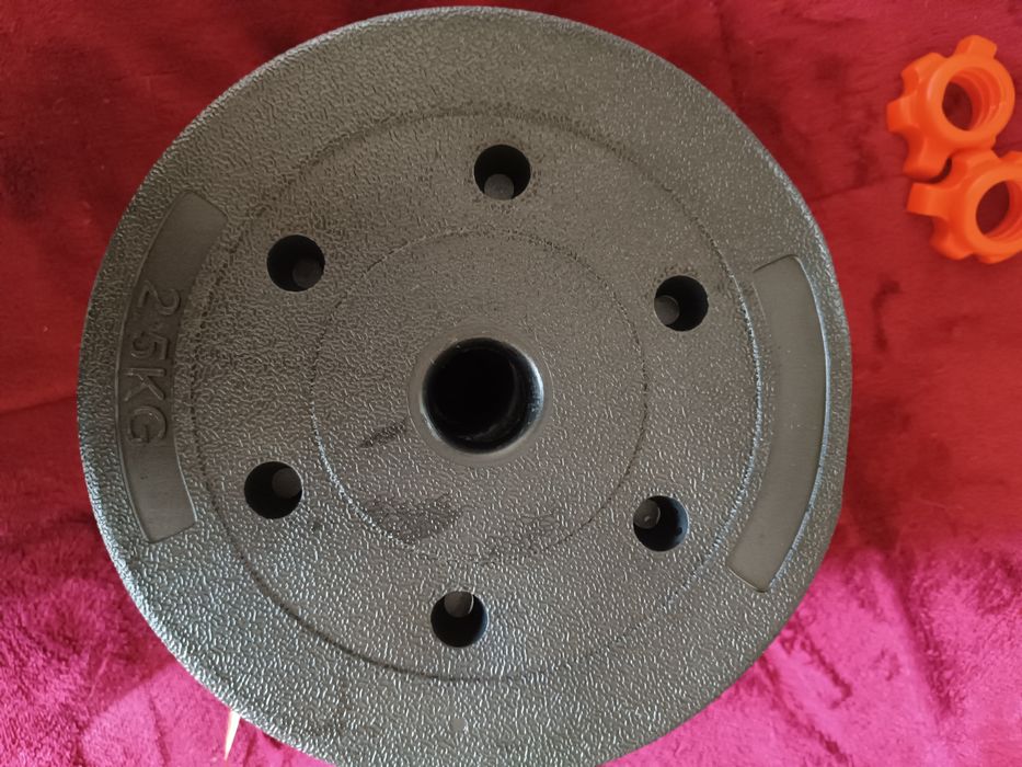 Pesos (discos + barras + anilhas ) 40 kg