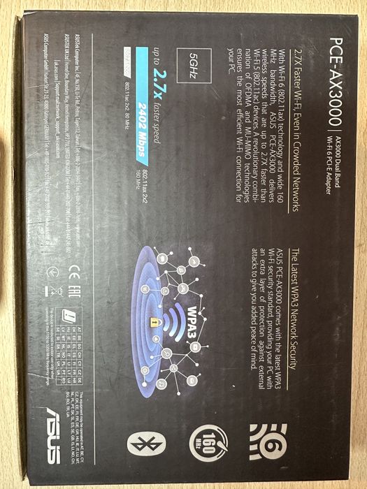 Wi-fi 6 PCI-E Adapter