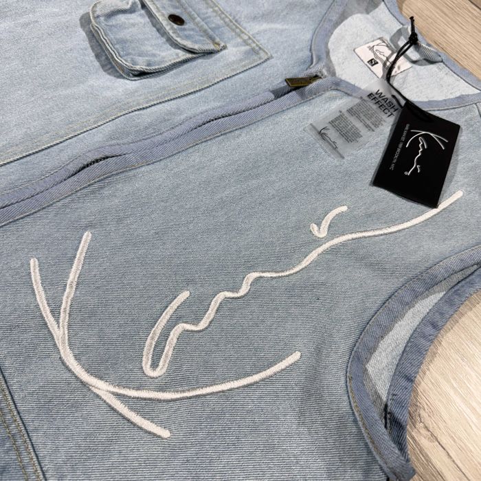 Нова Джинсова Жилетка Карл Кані Karl Kani Signature Utility, розмір M