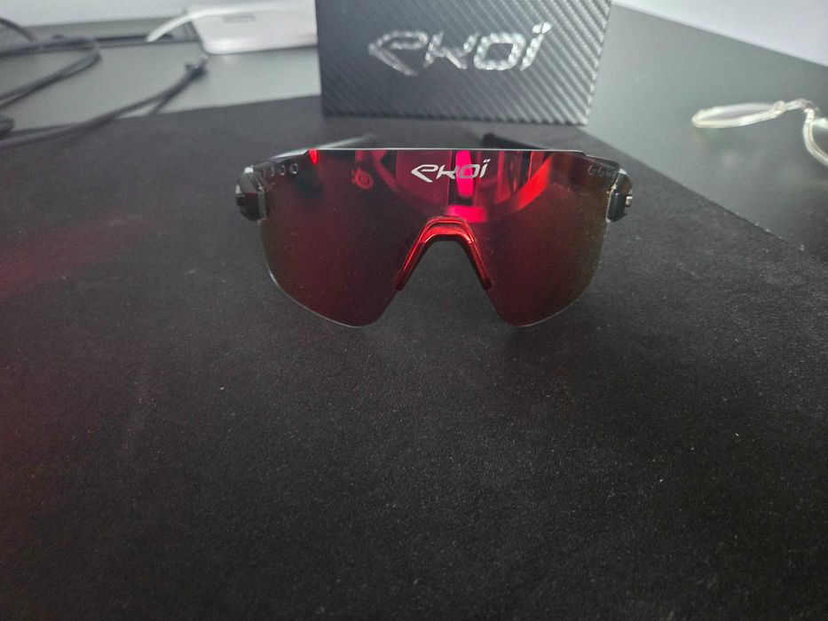 Okulary EKOI Perf PREMIUM 80 kolor czerwony kat 3
