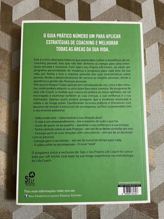 Livro Seja o seu Próprio Life Coach de Jeff Archer