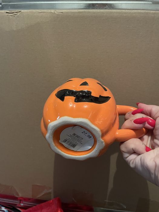 Kubek halloween dynia jesien
