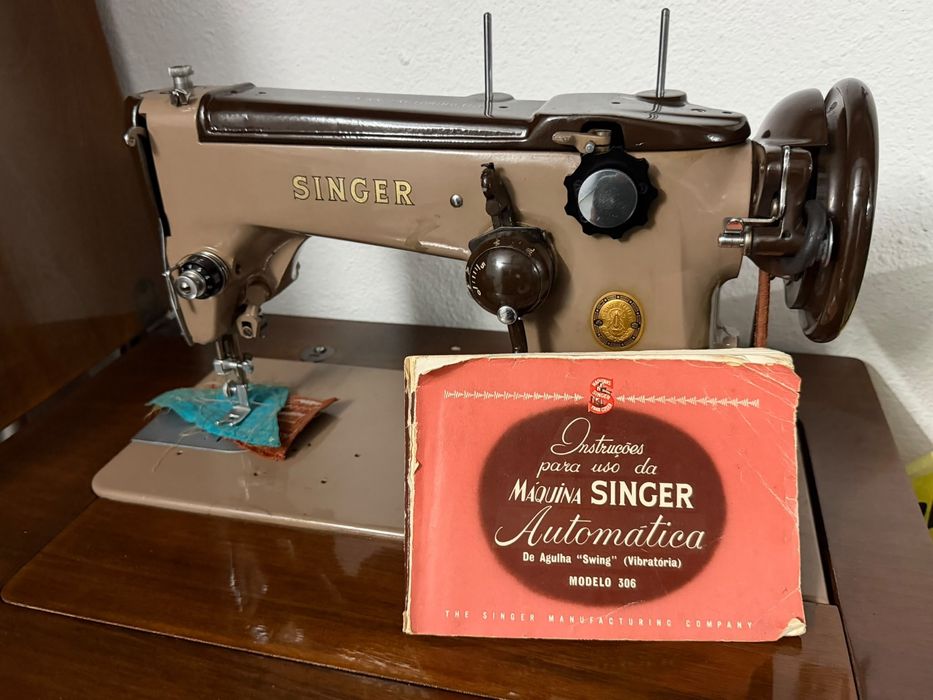 Maquina costura Singer 306