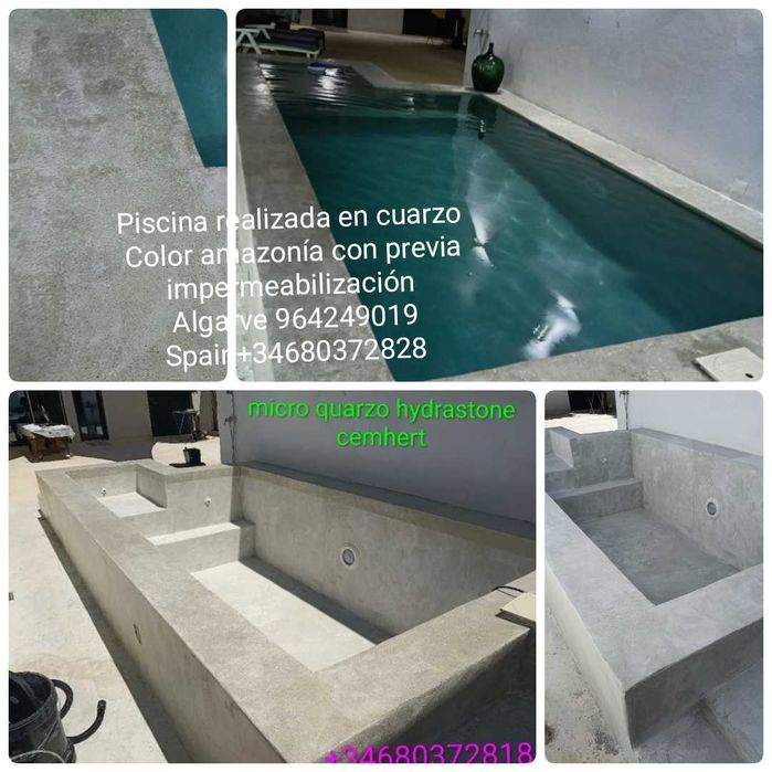 Piscinas  de quarzo