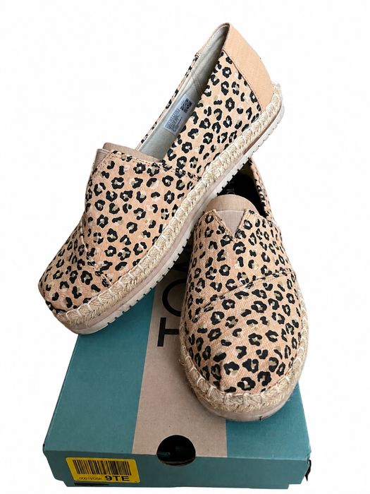 Buty na lato espadryle Toms panterka r 42