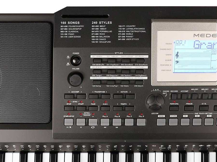 Medeli A810 keyboard A-810 aranżer HIT! jak Kurzweil