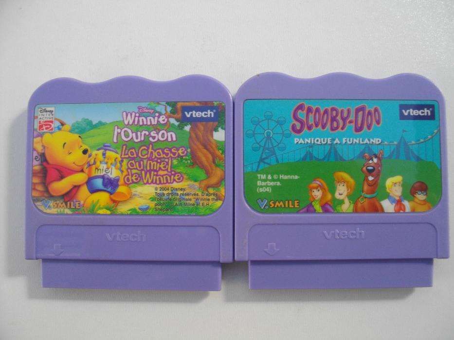 7 jogos consola V-tech (V.Smile) em Francês