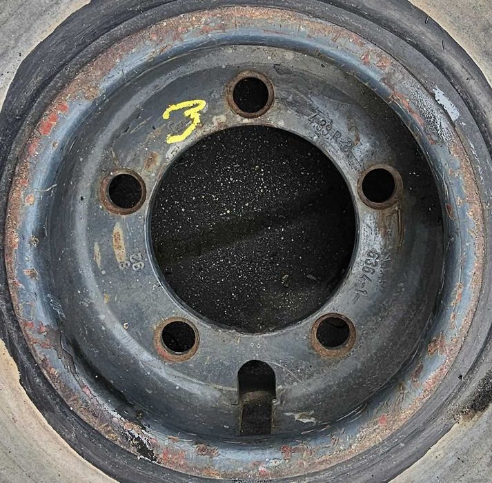 Koło kompletne 180/70-8 ; 18x7-8 Continental PEŁNE SIT CLICK *S