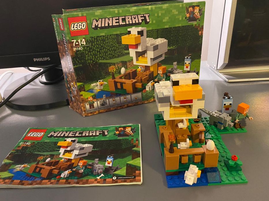 21140 LEGO Minecraft kurnik Łódź Polesie •