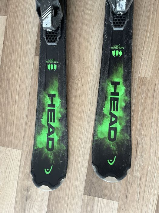 Narty dzieciece head monster 107 cm