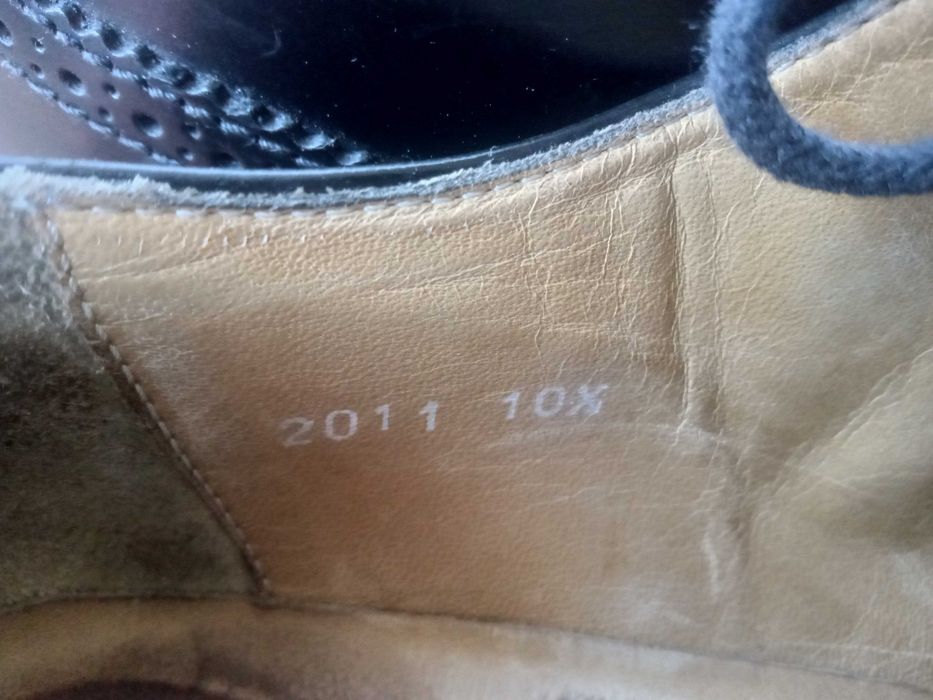 Navy boot якісні шкіряні броги черевики 28,5-29 см