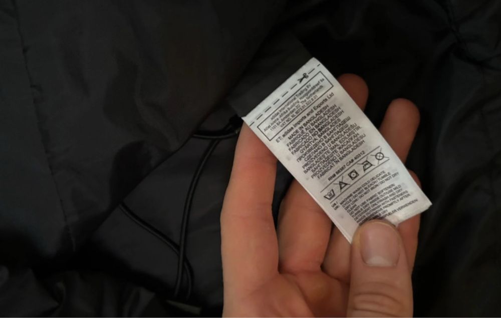 Czarna kurtka adidas, damska, L, jak nowa