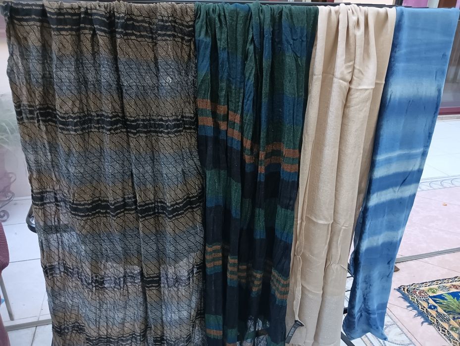 Lenços a 1€ cada um