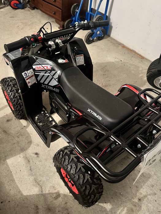 Moto elétrica infantil 1000W - mini bazou VERMELHA - semi novo [COM GARANTIA]