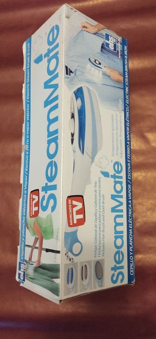 Escova e ferro a vapor elétrico