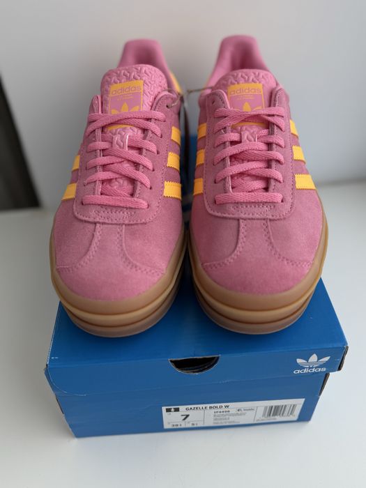 Оригінал Adidas Gazelle Bold 38⅔(24см) Art- IF4498