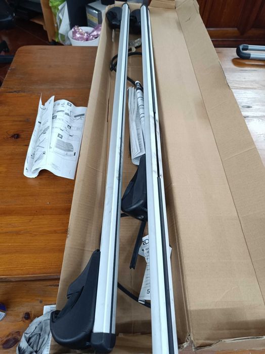 Suporte bicicleta Thule, Barras tejadilho