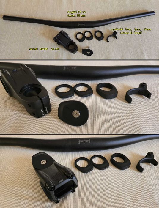 mostek i kierownica od roweru CUBE  Allroad