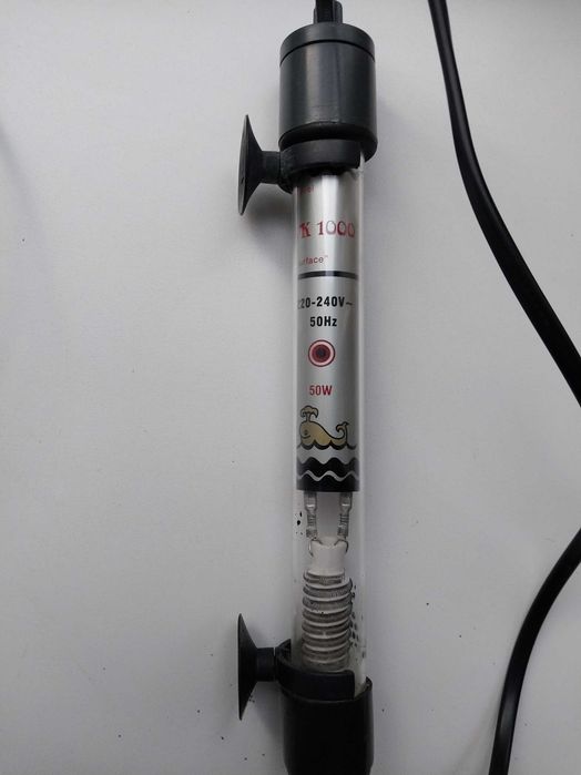 Аквариумный нагреватель воды автоматический  VK100 - 220В/50W рабочий