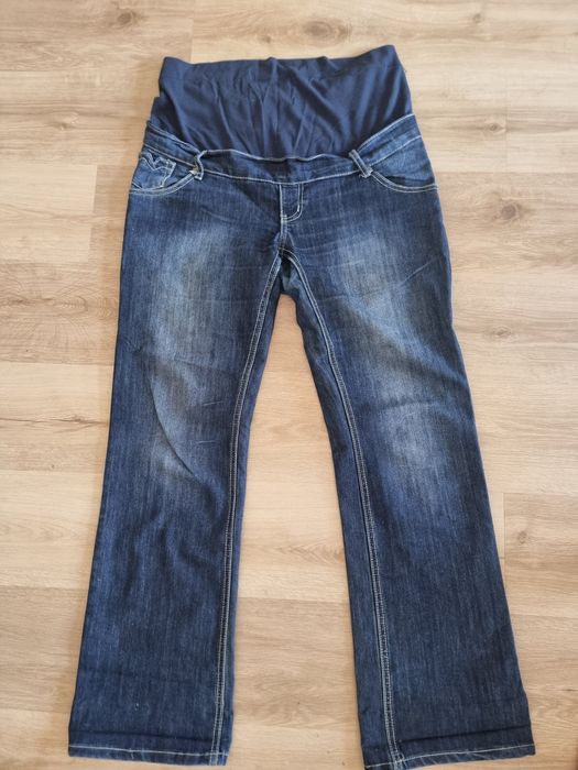 Spodnie jeansy ciążkowe rozm. 40 42 L XL