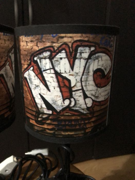 Conjunto de candeeiros