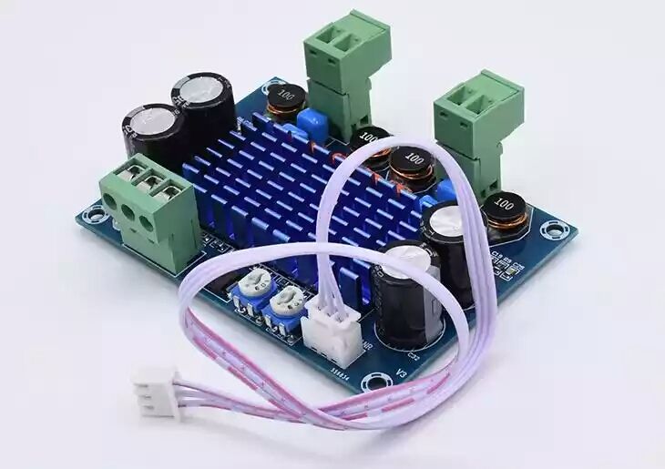 Цифровой усилитель мощности. Стерео XH-M572 TPA3116D2 2X120W. Оригинал