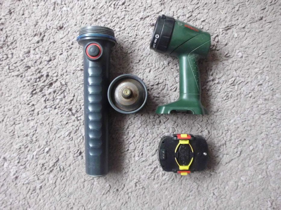 Latarki PRL - DDR i inne - mini kolekcja szt.9