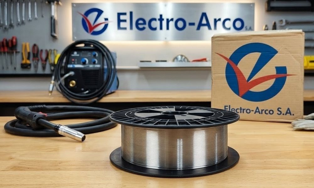 Bobina Fio de Soldar MIG/MAG Electro-Arco 0.8mm (15kg) – NOVO