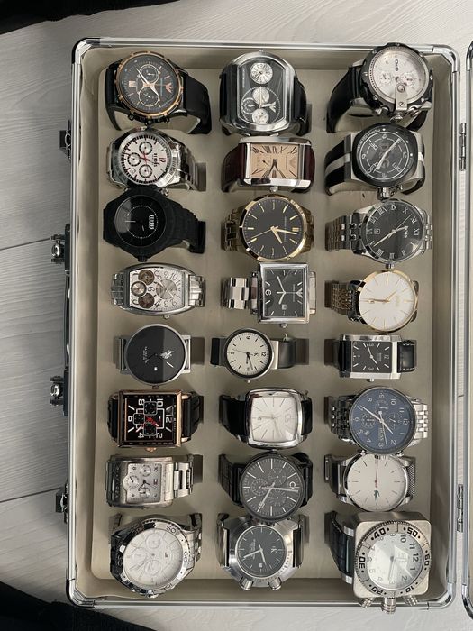 Kolekcja zegarkow