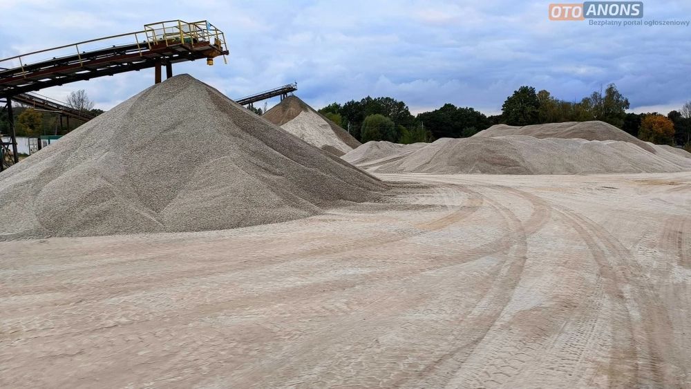 Piasek Żwir pospółka tłuczeń grysy