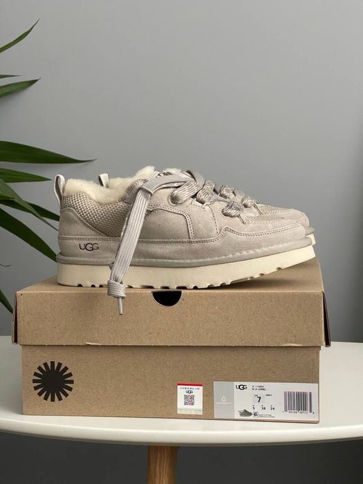 Уггі UGG Lo Lowmel Sneaker Grey FUR (36-41)