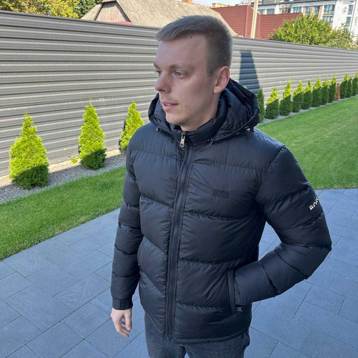 Чоловіча тепла куртка З КАПЮШОНОМ