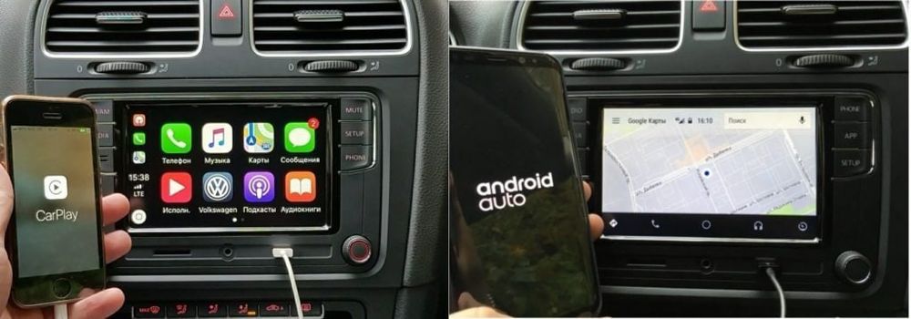 Русіфікована Noname RCD 330 G+ 6RD 035 187B AndroidAuto / CARPLAY