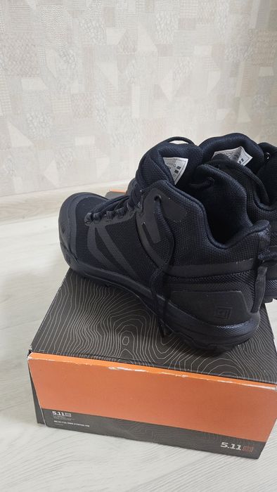 Тактичні ботинки 5.11 Tactical A/T Mid Boot Black