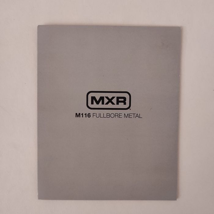 MXR Fullbore Metal M116 - педаль дисторшн / high-gain для електрогітари