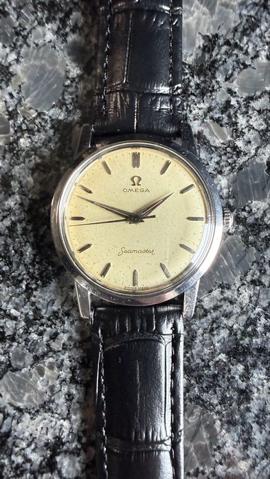 Omega Seamaster po serwisie,lata 50-te,piekny stan