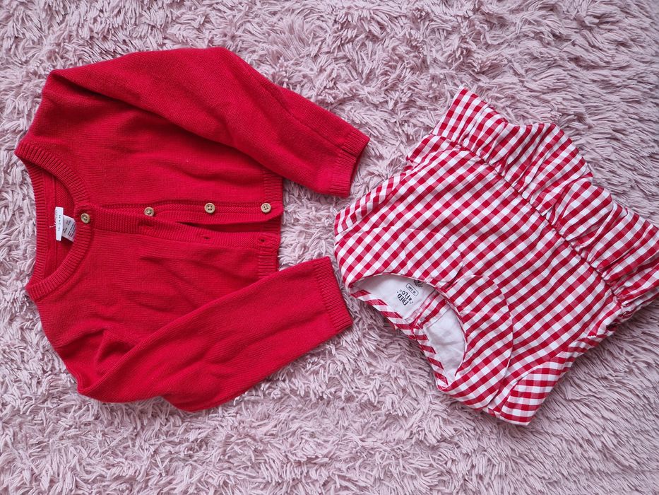 Дітяча сукня і кардиган