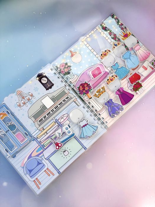 Ельза та Анна Тока Бока на липучках альбом книжка