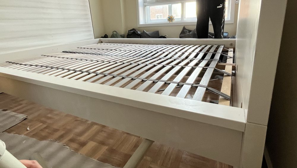 Cama de casal 160x200cm com estrado