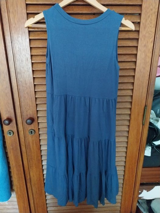 Vestido Azul Petróleo