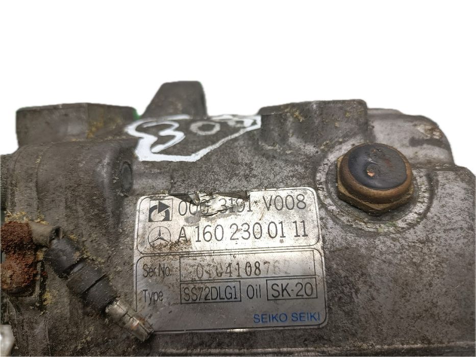 Compressor AC SMART ForTwo Cabrio (450)