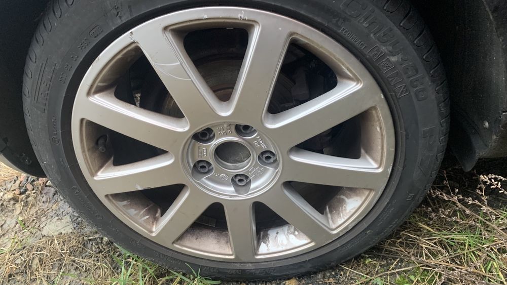 ALUFELGI SLINE 17’ 5x112 ET56 OPONY Audi A3 8P S3 A4 A6