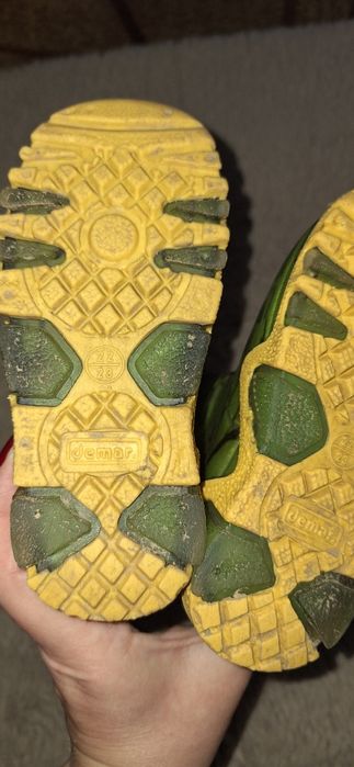 Гумові чобітки demar без утеплення р.22/23