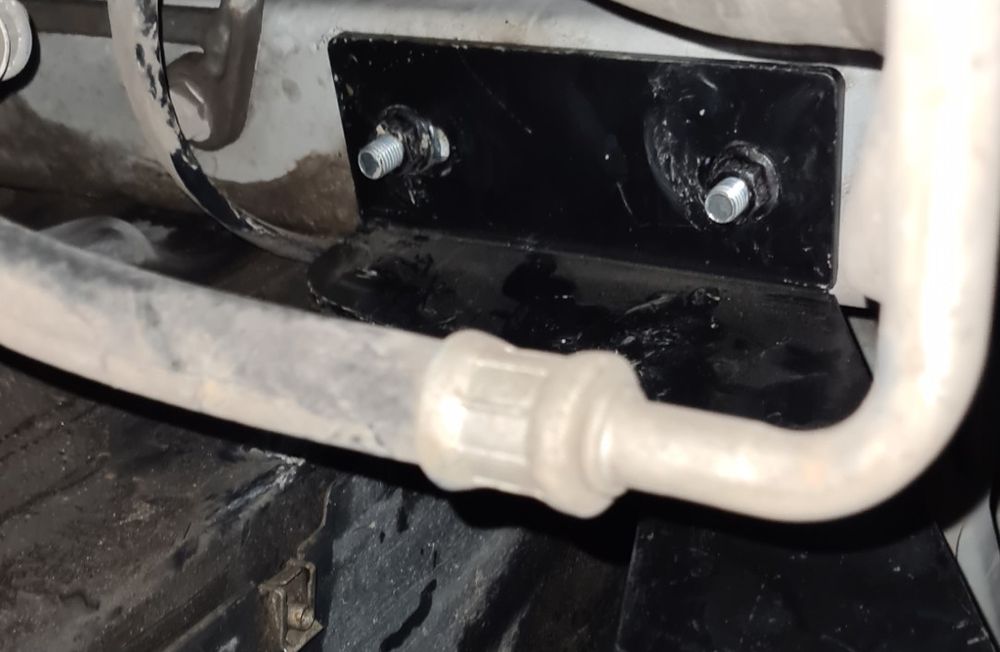 Orurowanie przednie kangur A-Bar czarne Renault Master 2010-2019