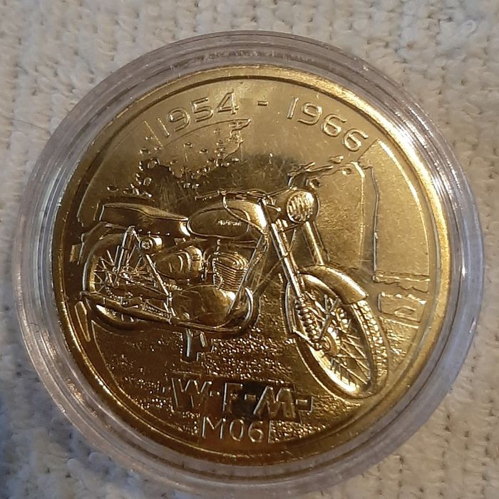 Żeton Orlen Kultowe Polskie Motocykle - Junak