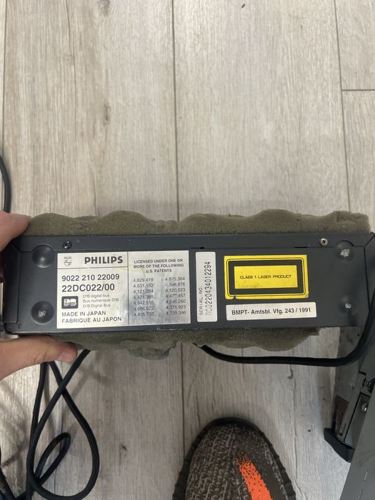 zmieniarka philips 6 disc cd changer dc022 do samochodu