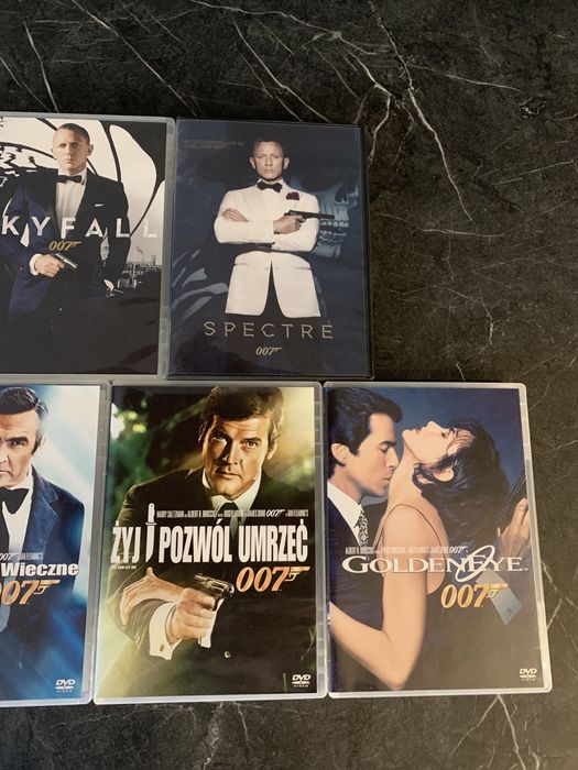 Kolekcja filmow James Bond