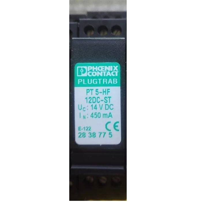 Wtyk z ochroną przed PRZEPIĘCIAMI - PT 5-HF-12 DC-ST