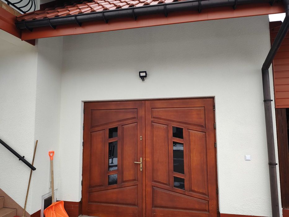 Brama garazowa , debowa